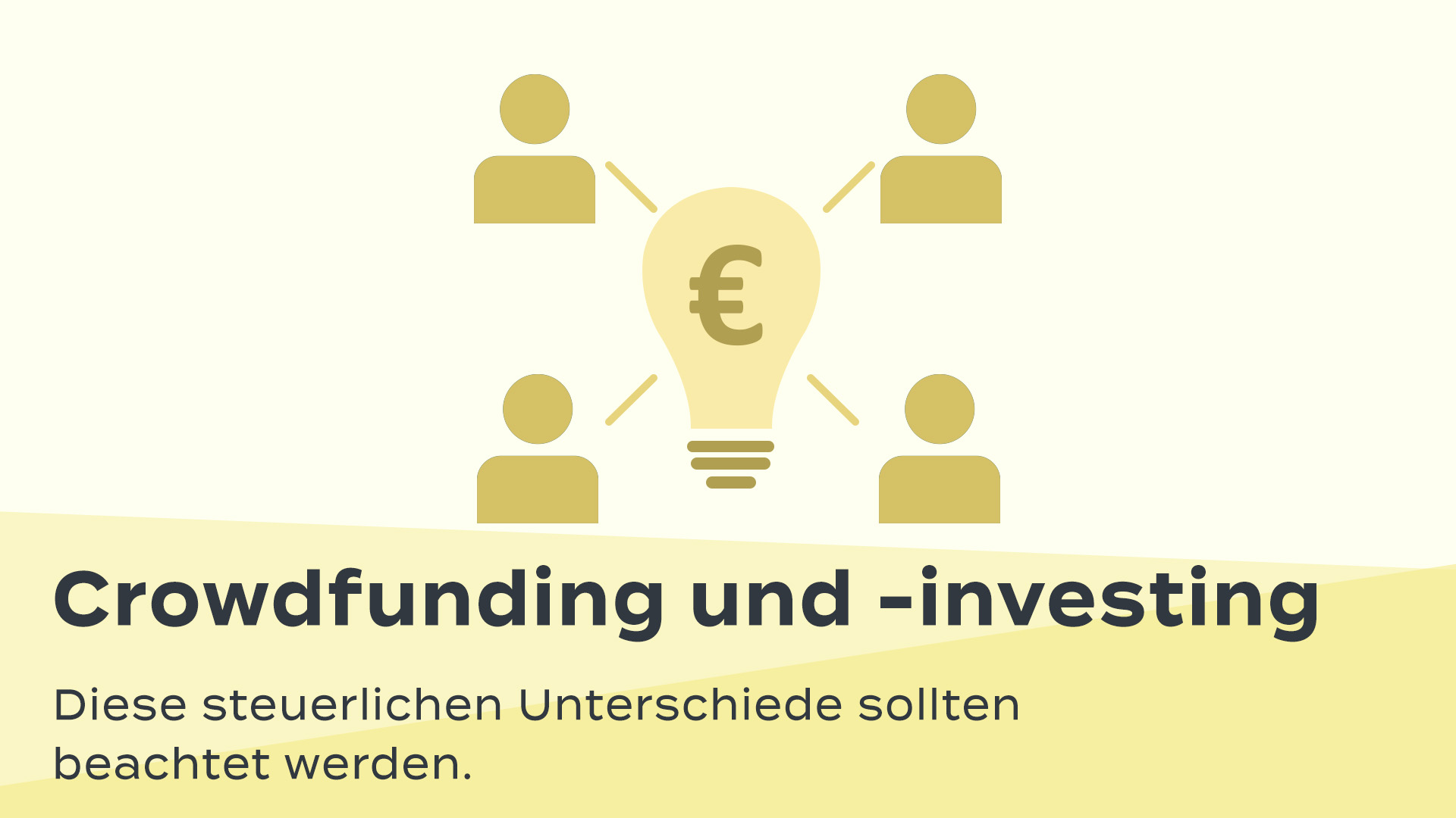 Crowdfunding und Crowdinvesting